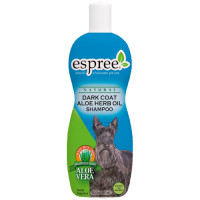 Шампунь Espree Dark Coat Aloe Herb Oil Shampoo для темних, чорних, сірих забарвлень для собак, 591 мл Шампунь Espree Dark Coat Aloe Herb Oil Shampoo для темних, чорних, сірих забарвлень для собак, 591 мл