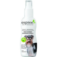 Профессиональный спрей с интенсивным блеском Espree High Sheen Finishing Spray для собак шоу-класса, 118 мл Профессиональный спрей с интенсивным блеском Espree High Sheen Finishing Spray для собак шоу-класса, 118 мл