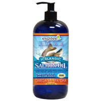 Масло Espree Icelandic Pure Salmon Oil для ухода за кожей и шерстью для собак, 473 мл Масло Espree Icelandic Pure Salmon Oil для ухода за кожей и шерстью для собак, 473 мл