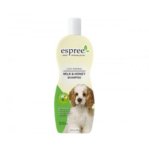 Шампунь Espree Milk Honey Shampoo відновлює для довгошерстих собак, з молока і меду, 355 мл