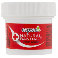 Порошок ранозагоювальний Espree Natural Bandage захисний з антисептиком для собак і кішок, 44 мл Порошок ранозагоювальний Espree Natural Bandage захисний з антисептиком для собак і кішок, 44 мл