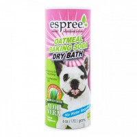 Сухий шампунь Espree Oatmeal Baking Soda Dry Bath для собак з протеїнами вівса і харчовою содою, 177 мл Сухий шампунь Espree Oatmeal Baking Soda Dry Bath для собак з протеїнами вівса і харчовою содою, 177 мл
