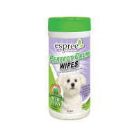 Очищающие салфетки Espree Perfect Calm Wipes с успокаивающим эффектом для собак, 50 шт Очищающие салфетки Espree Perfect Calm Wipes с успокаивающим эффектом для собак, 50 шт