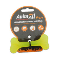 Игрушка AnimAll Fun кость, желтая, 8 см Игрушка AnimAll Fun кость, желтая, 8 см