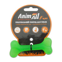 Игрушка AnimAll Fun кость, зеленый, 8 см Игрушка AnimAll Fun кость, зеленый, 8 см