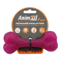 Игрушка AnimAll Fun кость, фиолетовая, 12 см Игрушка AnimAll Fun кость, фиолетовая, 12 см