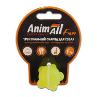 Іграшка AnimAll Fun куля молекула, жовта, 3 см Іграшка AnimAll Fun куля молекула, жовта, 3 см