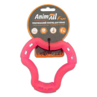 Іграшка AnimAll Fun кільце 6 сторін, коралове, 12 см Іграшка AnimAll Fun кільце 6 сторін, коралове, 12 см