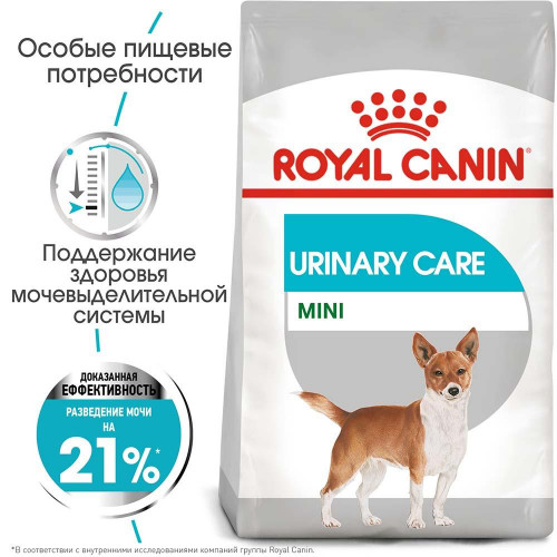 Сухий корм Royal Canin Mini Urinary Care для собак дрібних порід з чутливою сечовидільної системою, 3 кг