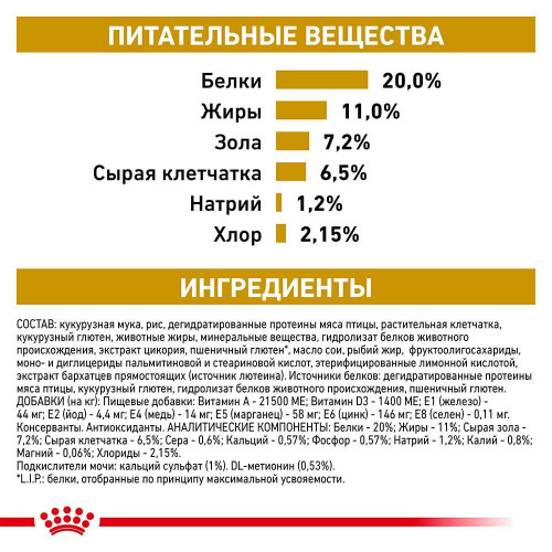 Сухий корм Royal Canin Urinary S / O Moderate Calorie при сечокам'яній хворобі у собак, 1.5 кг
