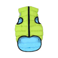 Двусторонняя светящаяся куртка AiryVest Lumi M40 для собак, салатово-голубая Двусторонняя светящаяся куртка AiryVest Lumi M40 для собак, салатово-голубая