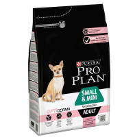 Сухой корм Purina Pro Plan Adult Small & Mini Sensitive Skin для собак мелких пород, с лососем и рисом, 3 кг Сухой корм Purina Pro Plan Adult Small & Mini Sensitive Skin для собак мелких пород, с лососем и рисом, 3 кг