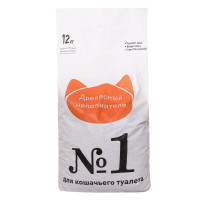 Древесный наполнитель №1 для кошачьего туалета, 3 кг (12 л) Древесный наполнитель №1 для кошачьего туалета, 3 кг (12 л)
