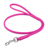 Поводок круглый Waudog Glamour для собак 8 мм, 122 см, розовый Поводок круглый Waudog Glamour для собак 8 мм, 122 см, розовый