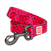 Поводок Waudog Nylon с рисунком Арбуз для собак 25 мм, 122 см Поводок Waudog Nylon с рисунком Арбуз для собак 25 мм, 122 см