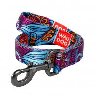 Повідець Waudog Nylon з малюнком Літо для собак 20 мм, 122 см Повідець Waudog Nylon з малюнком Літо для собак 20 мм, 122 см