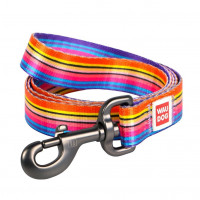 Поводок Waudog Nylon с рисунком Линия 1 для собак 15 мм, 122 см Поводок Waudog Nylon с рисунком Линия 1 для собак 15 мм, 122 см
