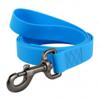 Повідець Waudog Waterproof для собак, водостійкий, 15 мм, 183 см, блакитний Повідець Waudog Waterproof для собак, водостійкий, 15 мм, 183 см, блакитний