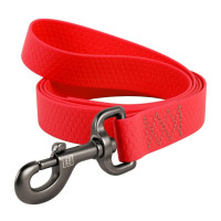 Поводок Waudog Waterproof для собак, водостойкий, 15 мм, 183 см, красный Поводок Waudog Waterproof для собак, водостойкий, 15 мм, 183 см, красный