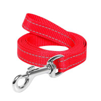 Поводок нейлоновый Dog Extreme для собак14 мм, 200 см, красный Поводок нейлоновый Dog Extreme для собак14 мм, 200 см, красный