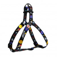 Шлея Waudog Nylon для собак з малюнком Nasa 25 мм, 60-90 см Шлея Waudog Nylon для собак з малюнком Nasa 25 мм, 60-90 см