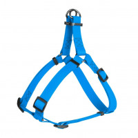 Шлея Waudog Waterproof для собак, водостійка, 15 мм, 40-55 см, блакитна Шлея Waudog Waterproof для собак, водостійка, 15 мм, 40-55 см, блакитна
