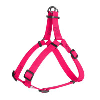 Шлея Waudog Waterproof для собак, водостойкая, 25 мм, 60-90 см, розовая