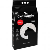 Бентонітовий наповнювач Catmania для котів, натуральний білий, 10 л Бентонітовий наповнювач Catmania для котів, натуральний білий, 10 л