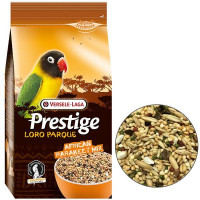 Повнораціонний корм Versele-Laga Prestige Loro Parque African Parakeet зернова суміш для папугу, 20 кг Повнораціонний корм Versele-Laga Prestige Loro Parque African Parakeet зернова суміш для папугу, 20 кг