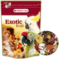 Корм Versele-Laga Prestige Premium Parrots Exotic Fruit Mix з тропічними фруктами, для папуг, 600 г Корм Versele-Laga Prestige Premium Parrots Exotic Fruit Mix з тропічними фруктами, для папуг, 600 г
