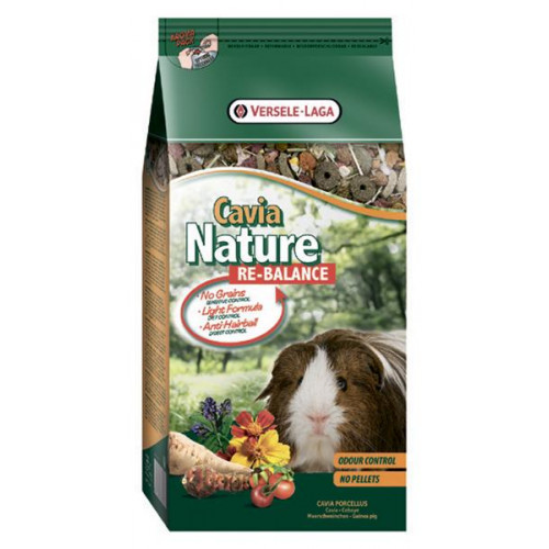 Беззерновой корм Versele-Laga Nature КАВИА Cavia Fibres суперпремиум, морских свинок, 700 г