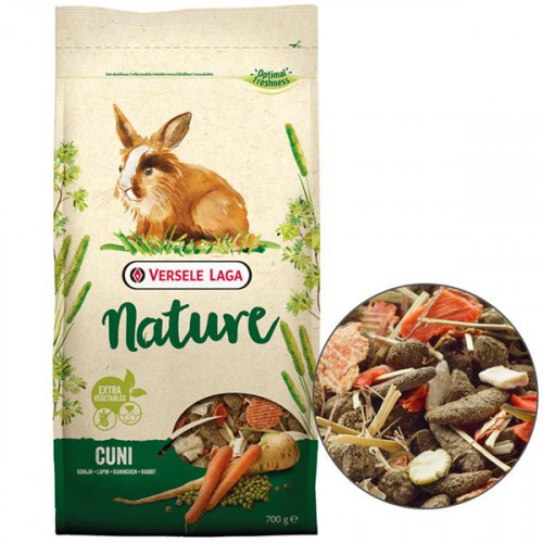 Беззерновой корм Versele-Laga Nature Cuni суперпремиум, для кроликов, 10 кг
