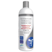 Шампунь Clinical Care Antiseborrheic and Antidandruff Medicated Shampoo для собак і котів, 473 мл Шампунь Clinical Care Antiseborrheic and Antidandruff Medicated Shampoo для собак і котів, 473 мл