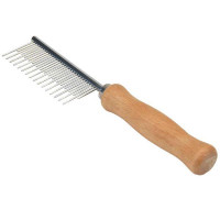 Расческа Safari Shedding Short Hair для короткой и средней шерсти, 17.6х3.8х2 см