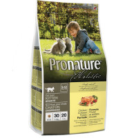 Сухий корм Pronature Holistic Kitten Chicken & Sweet Potato з куркою і бататом, для кошенят всіх порід, 2.72 кг Сухий корм Pronature Holistic Kitten Chicken & Sweet Potato з куркою і бататом, для кошенят всіх порід, 2.72 кг