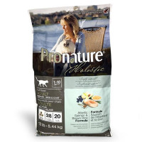 Сухий корм Pronature Holistic Adult Atlantic Salmon & Brown Rice з лососем і рисом, для котів, 5.44 кг Сухий корм Pronature Holistic Adult Atlantic Salmon & Brown Rice з лососем і рисом, для котів, 5.44 кг