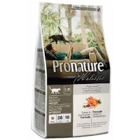 Сухой корм Pronature Holistic Adult Turkey&Cranberries с индейкой и клюквой, для котов всех пород, 5.44 кг