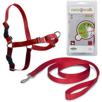 Шлея Premier Easy Walk антирывок, для собак, размер S, красная Шлея Premier Easy Walk антирывок, для собак, размер S, красная