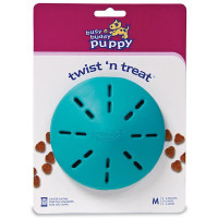 Іграшка Premier Twist`n Treat Puppy суперміцна, для цуценят, M, блакитна Іграшка Premier Twist`n Treat Puppy суперміцна, для цуценят, M, блакитна