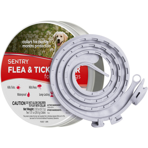 Нашийник Sentry Flea & Tick Large від бліх і кліщів, для собак великих порід, 6 місяців захисту, 56 см, 2 шт