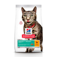 Сухой корм Hill's Science Plan Adult Perfect Weight для кошек, с курицей, 1.5 кг Сухой корм Hill's Science Plan Adult Perfect Weight для кошек, с курицей, 1.5 кг