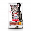 Сухий корм Hill's Science  Plan Adult Hairball & Indoor для котів, з куркою, 300 г