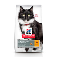 Сухий корм Hill's Science Plan Mature 7+ Sterilised Cat для котів від 7 років, з куркою, 1.5 кг Сухий корм Hill's Science Plan Mature 7+ Sterilised Cat для котів від 7 років, з куркою, 1.5 кг