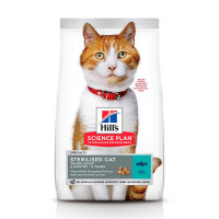Сухой корм Hill's Science Plan Young Adult Sterilised Cat для кошек, с тунцом, 10 кг