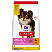 Сухий корм Hill's Science Plan Adult Light Small & Mini для собак, з куркою, 1.5 кг Сухий корм Hill's Science Plan Adult Light Small & Mini для собак, з куркою, 1.5 кг