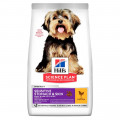 Сухой корм Hill's Science Plan Adult Sensitive Stomach & Skin Small & Mini для собак, с курицей, 1.5 кг