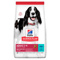 Сухий корм Hill's Science Plan Adult Medium для собак, з тунцем і рисом, 12 кг Сухий корм Hill's Science Plan Adult Medium для собак, з тунцем і рисом, 12 кг