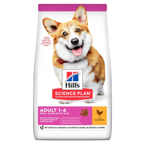 Сухий корм Hill's Science  Plan Adult Small & Mini для собак, з куркою, 300 г