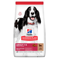 Сухой корм Hill's Science Plan Adult Medium для собак, с ягненком и рисом, 14 кг Сухой корм Hill's Science Plan Adult Medium для собак, с ягненком и рисом, 14 кг