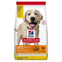 Сухой корм Hill's Science Plan Adult Light Large Breed для собак, с курицей, 14 кг Сухой корм Hill's Science Plan Adult Light Large Breed для собак, с курицей, 14 кг